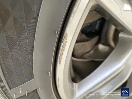 BMW G30 520d 휠수리 후 블랙유광 휠도색 / 용인 처인구