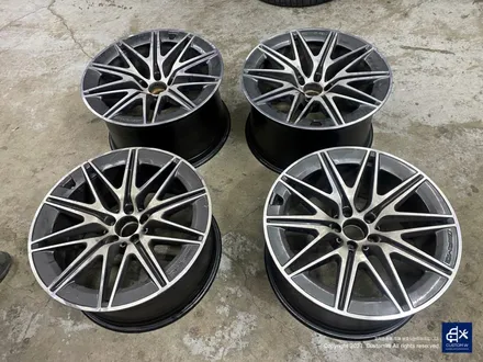 벤츠 GT43 AMG 블랙 실버 투톤 유광 휠도색 / 용인 처인구