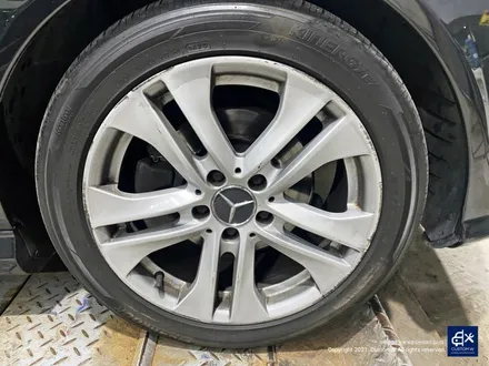 벤츠 W204 C220d 휠수리 후 블랙 유광 휠도색 / 용인 처인구