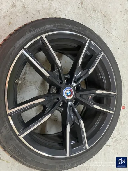 BMW G20 M340i 792M 휠 스크래치 상처 수리 후, 다이아몬드 커팅 복원 / 용인 처인구