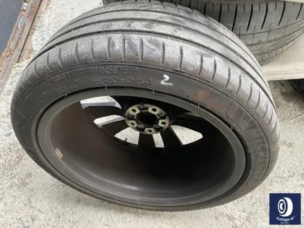 3년 전 캘리퍼 도색 작업 후, 재방문 주신 고객_! 아우디 A6 50TDI 20인치 휠 상처 수리 후, 블랙 유광 휠도색 / 용인 처인구
