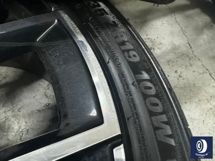 BMW G30 530E 19인치 845M 휠 상처 수리 후, 블랙 유광 도색 / 용인 처인구