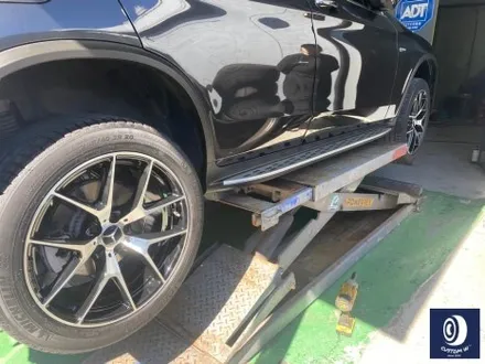 벤츠 GLC43 AMG 휠 상처 수리 후, 다이아몬드 커팅 복원 / 용인 처인구