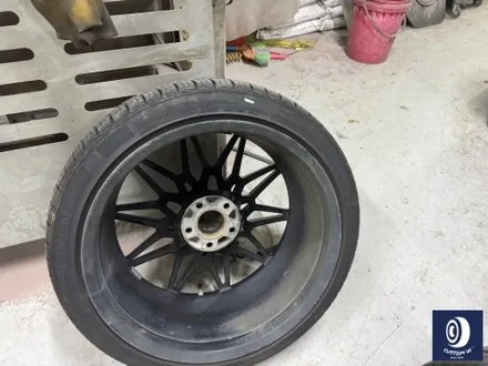 BMW M3에 장착되는 826M 휠 상처 수리 후, 사틴 블랙 ( 무광 검정) 휠 복원 도색 / 용인 처인구