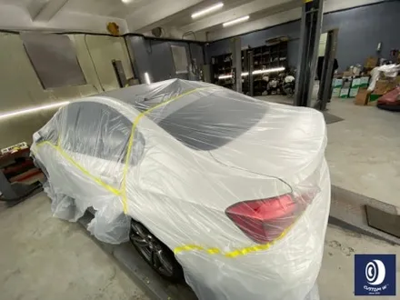 BMW F30 320i 심각한 부식 제거 후, 오렌지(한라봉) 캘리퍼 도색 / 용인 처인구