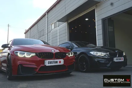 BMW M3,M4 437M 휠 상처 수리 후, 블랙 유광 휠도색. / 용인 처인구