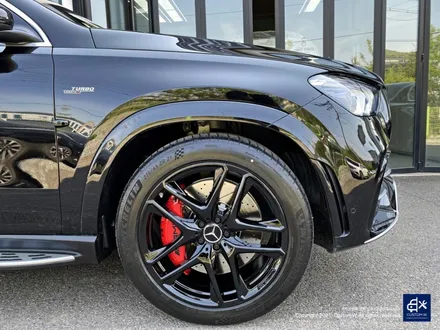 벤츠 GLE53 AMG 블랙유광 휠도색 + 레드 캘리퍼 도색 / 용인 처인구