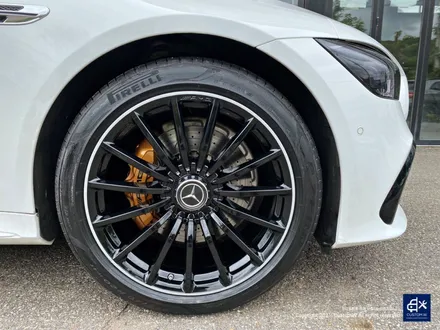 벤츠 GT43 AMG 블랙 실버 투톤 휠도색 & 카본 세라믹 골드 캘리퍼 도색 / 용인 처인구