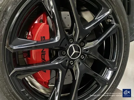 벤츠 GLE53 AMG 쿠페 블랙유광 휠도색 + 레드 캘리퍼 도색 / 용인 처인구