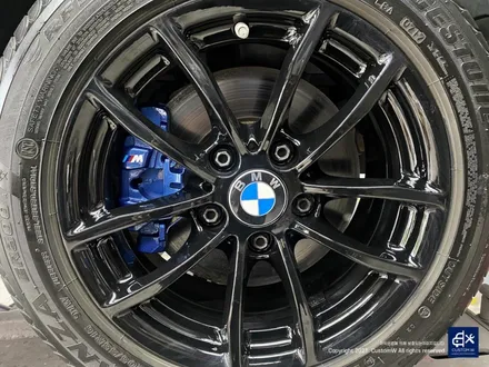 BMW 118d 블랙유광 휠도색 + 엄청난 부식 제거 후 블루 캘리퍼 도색 / 용인 처인구