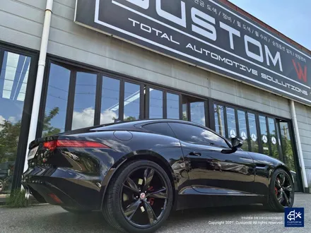 재규어 F타입(F-type) 휠수리 후 블랙유광 휠도색 / 용인 처인구