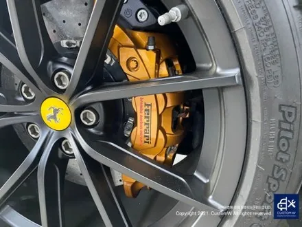 페라리 488 피스타 카본 세라믹 골드 캘리퍼 도색 Ferrari 488 Pista / 용인 처인구