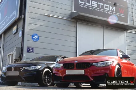 BMW M3,M4 437M 휠 상처 수리 후, 블랙 유광 휠도색. / 용인 처인구