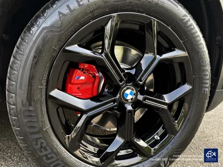 BMW X3 블랙유광 휠도색 + 레드 캘리퍼 도색 / 용인 처인구