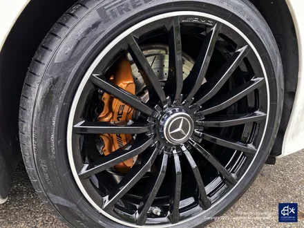 벤츠 GT43 AMG 블랙 실버 투톤 휠도색 & 카본 세라믹 골드 캘리퍼 도색 / 용인 처인구