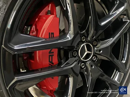 벤츠 GLE53 AMG 쿠페 블랙유광 휠도색 + 레드 캘리퍼 도색 / 용인 처인구