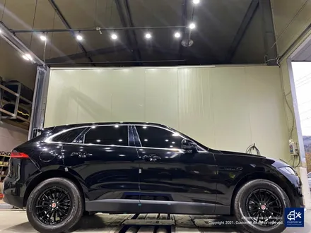 재규어 F페이스(F-PACE) 블랙유광 휠도색 / 용인 처인구
