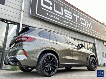 BMW X5M 809M 휠수리 후 블랙유광 휠도색 / 용인 처인구