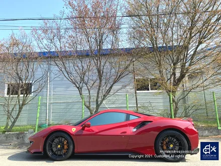 페라리 488 피스타 카본 세라믹 골드 캘리퍼 도색 Ferrari 488 Pista / 용인 처인구