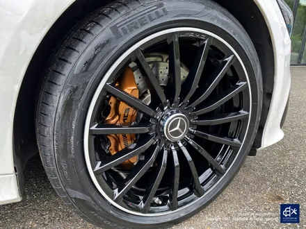 벤츠 GT43 AMG 블랙 실버 투톤 휠도색 & 카본 세라믹 골드 캘리퍼 도색 / 용인 처인구