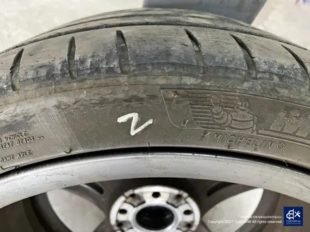 벤츠 A45 AMG 휠수리 후 블랙유광 휠도색 + 카본 세라믹 골드 캘리퍼 도색 / 용인 처인구