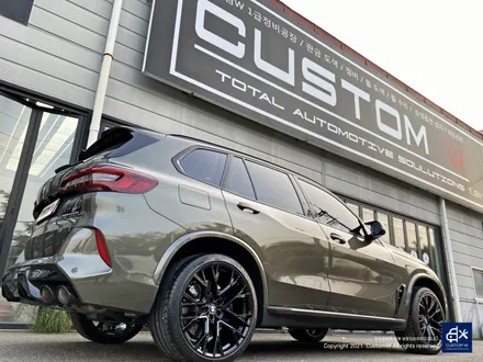 BMW X5M 809M 휠수리 후 블랙유광 휠도색 / 용인 처인구