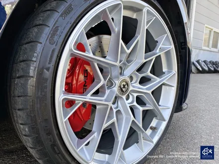 분진도 벗겨내고 휠도 변신! 벤츠 CLS53 AMG 실버 휠도색 + 레드 캘리퍼 도색 / 용인 처인구