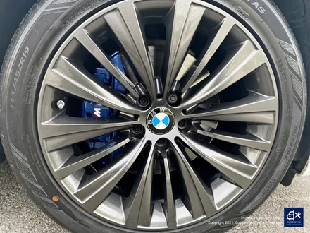 BMW 5GT 휠 수리 후 건메탈 휠도색 + 블루 캘리퍼 도색 / 용인 처인구