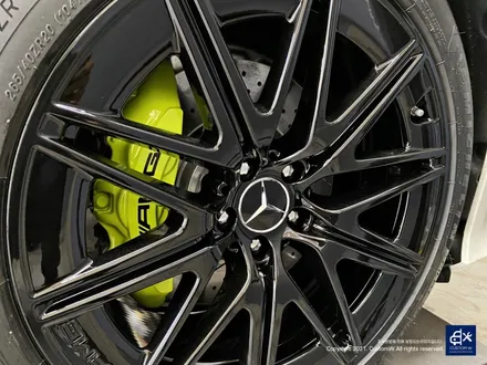 벤츠 신형 GT43 AMG 블랙유광 휠도색 + 애시드 그린 캘리퍼 도색 / 용인 처인구