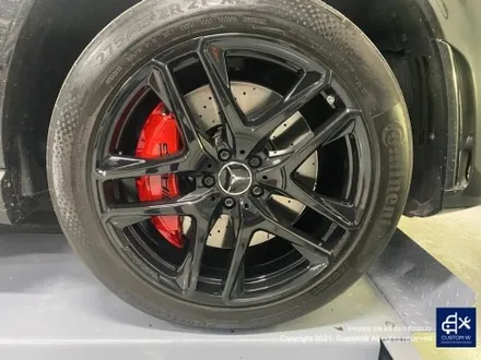 벤츠 GLE53 AMG 블랙 유광 휠도색 그리고 레드 캘리퍼 도색까지_! 완벽한 컬러 밸런스_! / 용인 처인구