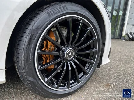 벤츠 GT43 AMG 블랙 실버 투톤 휠도색 & 카본 세라믹 골드 캘리퍼 도색 / 용인 처인구