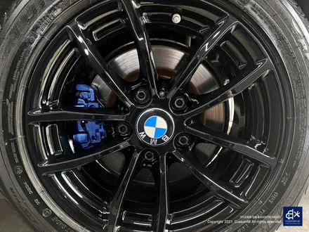 BMW 118d 블랙유광 휠도색 + 엄청난 부식 제거 후 블루 캘리퍼 도색 / 용인 처인구