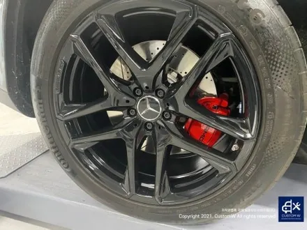 벤츠 GLE53 AMG 블랙 유광 휠도색 그리고 레드 캘리퍼 도색까지_! 완벽한 컬러 밸런스_! / 용인 처인구