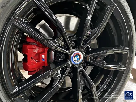 BMW G20 M340i 블랙유광 휠도색 + 레드 캘리퍼 도색 / 용인 처인구
