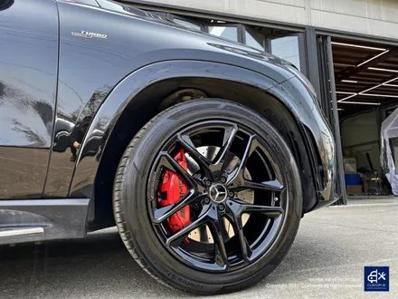 벤츠 GLE53 AMG 휠수리 후 블랙유광 휠도색 / 용인 처인구