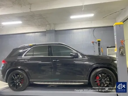 벤츠 GLE53 AMG 블랙 유광 휠도색 그리고 레드 캘리퍼 도색까지_! 완벽한 컬러 밸런스_! / 용인 처인구