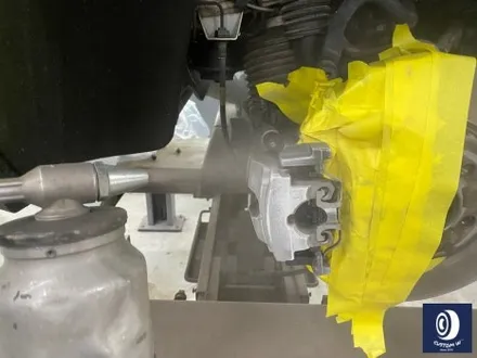 벤츠 GLC43 AMG 21인치 휠 상처 수리 후, 블랙 유광 휠 도색 + 건메탈 그레이 캘리퍼 도색 / 용인 처인구