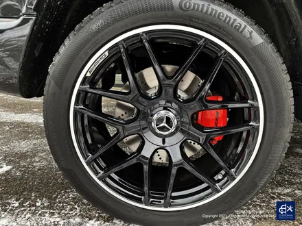 벤츠 G63 AMG G바겐 22인치 블랙 실버 투톤 유광 휠도색 / 용인 처인구