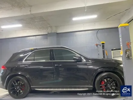 벤츠 GLE53 AMG 블랙 유광 휠도색 그리고 레드 캘리퍼 도색까지_! 완벽한 컬러 밸런스_! / 용인 처인구