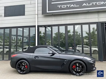 BMW Z4 20i 블랙유광 휠도색 & 레드 캘리퍼 도색 / 용인 처인구