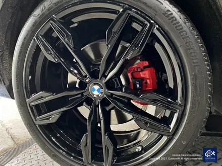 BMW X4 M40i 휠수리 후 블랙유광 휠도색 + 레드 캘리퍼 도색 / 용인 처인구