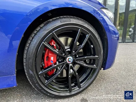 BMW G20 M340i 블랙유광 휠도색 + 레드 캘리퍼 도색 / 용인 처인구