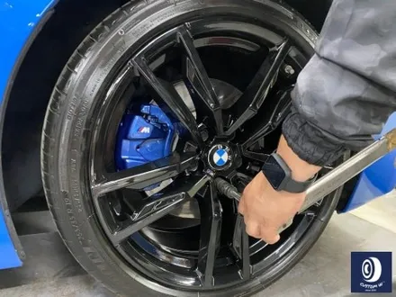 BMW G29 Z4 20i 블랙 유광 휠도색 + 블루 캘리퍼 도색 / 용인 처인구