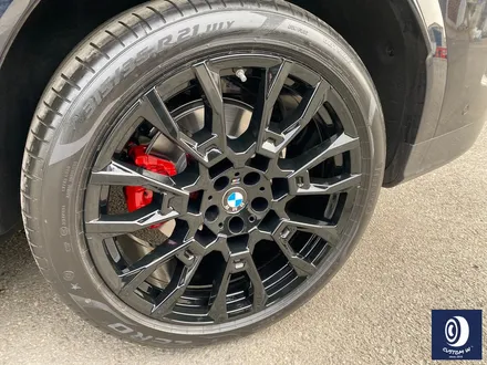 BMW X6 40i 신차 출고 작업 / 915M 블랙 휠도색 + 레드 캘리퍼 도색 / 용인 처인구