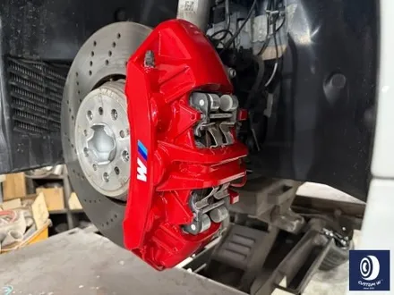 자주 입고 되는 BMW G87 M2 블랙 유광 휠도색 + 레드 캘리퍼 도색 / 용인 처인구