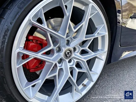 분진도 벗겨내고 휠도 변신! 벤츠 CLS53 AMG 실버 휠도색 + 레드 캘리퍼 도색 / 용인 처인구