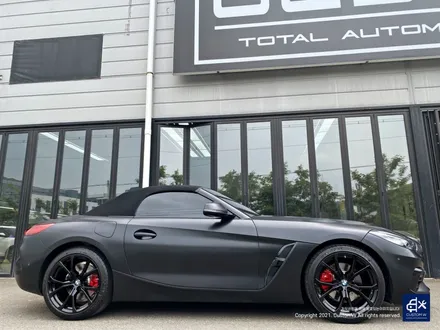 BMW Z4 20i 블랙유광 휠도색 & 레드 캘리퍼 도색 / 용인 처인구