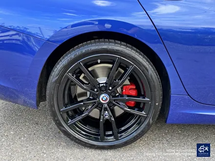 BMW G20 M340i 블랙유광 휠도색 + 레드 캘리퍼 도색 / 용인 처인구