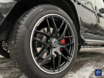 벤츠 G63 AMG G바겐 22인치 블랙 실버 투톤 유광 휠도색 / 용인 처인구