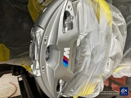 BMW G20 M340i 블랙유광 휠도색 + 실버 캘리퍼 도색 / 용인 처인구